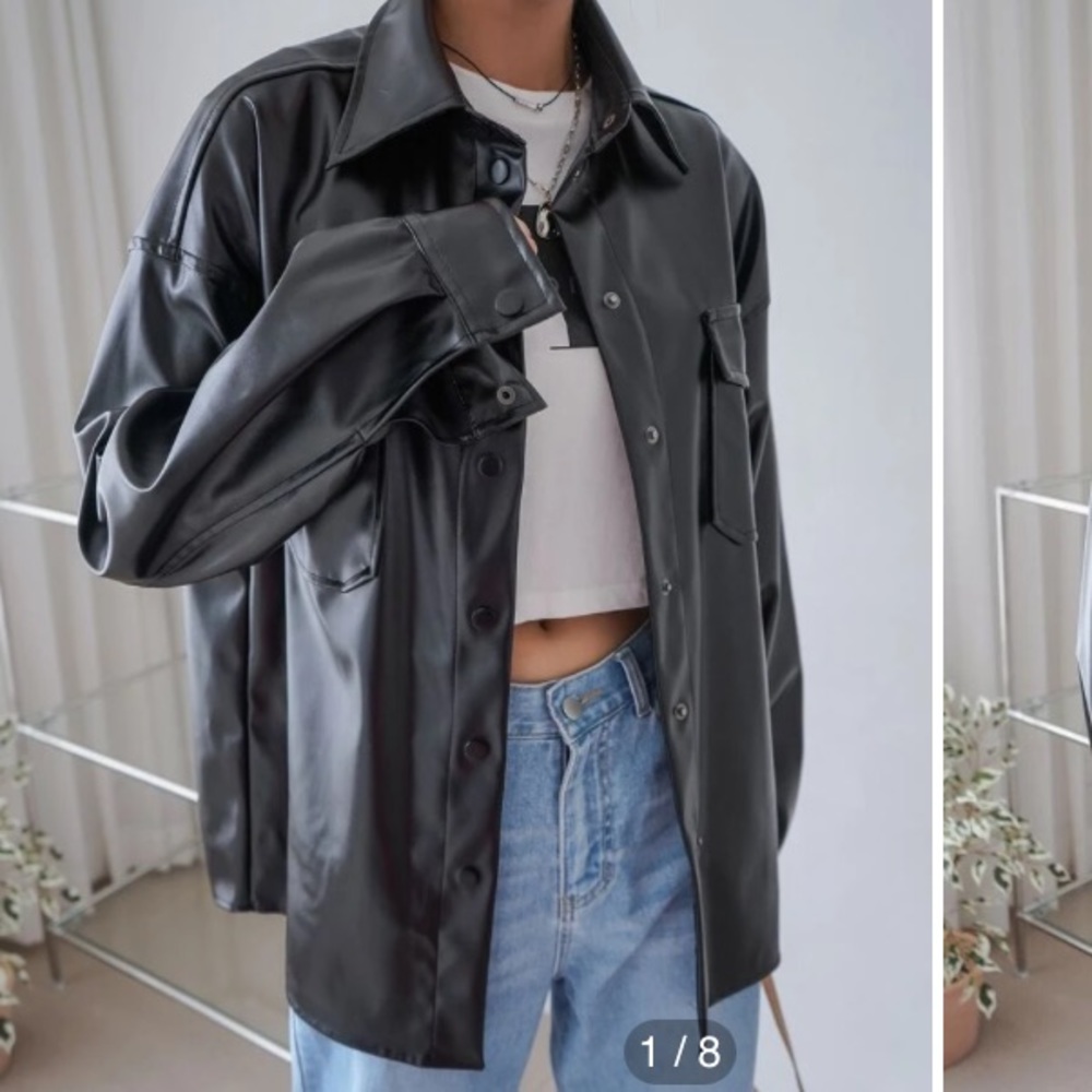 LIKE NEW LEATHER JACKET